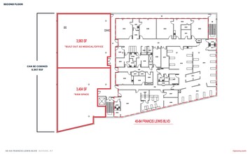 45-64 Francis Lewis Blvd, Bayside, NY à louer Plan d’étage– Image 1 sur 7