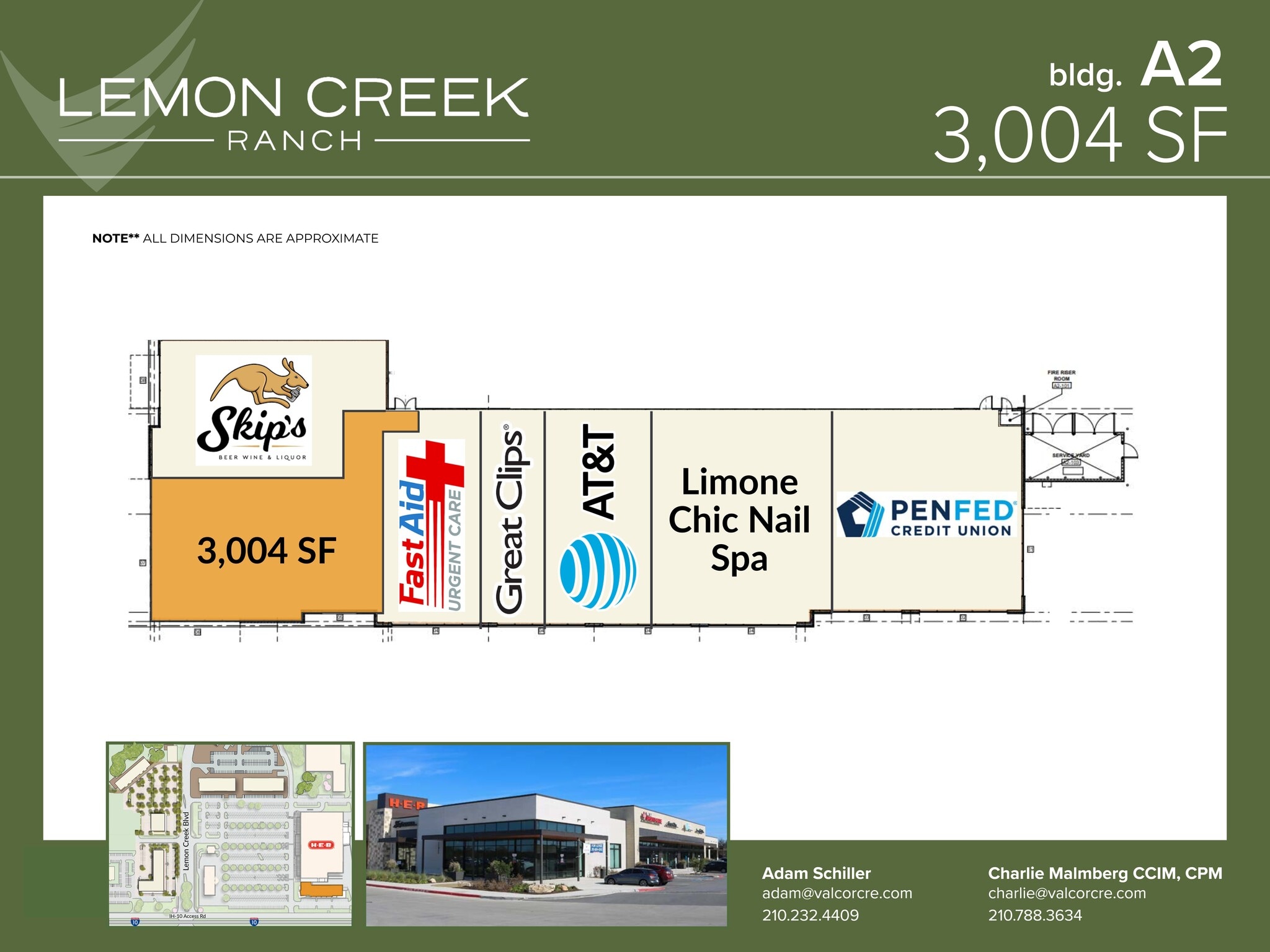 I-10 W & Balcones Creek Dr, Boerne, TX à louer Plan de site– Image 1 sur 1