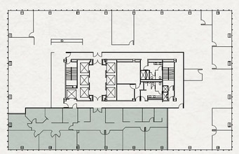 225 Broadway, San Diego, CA à louer Plan d’étage– Image 1 sur 2