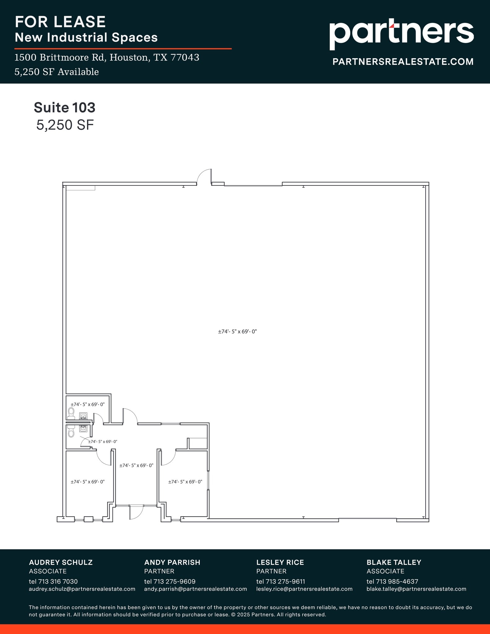1500 Brittmoore Rd, Houston, TX à louer Plan de site– Image 1 sur 1