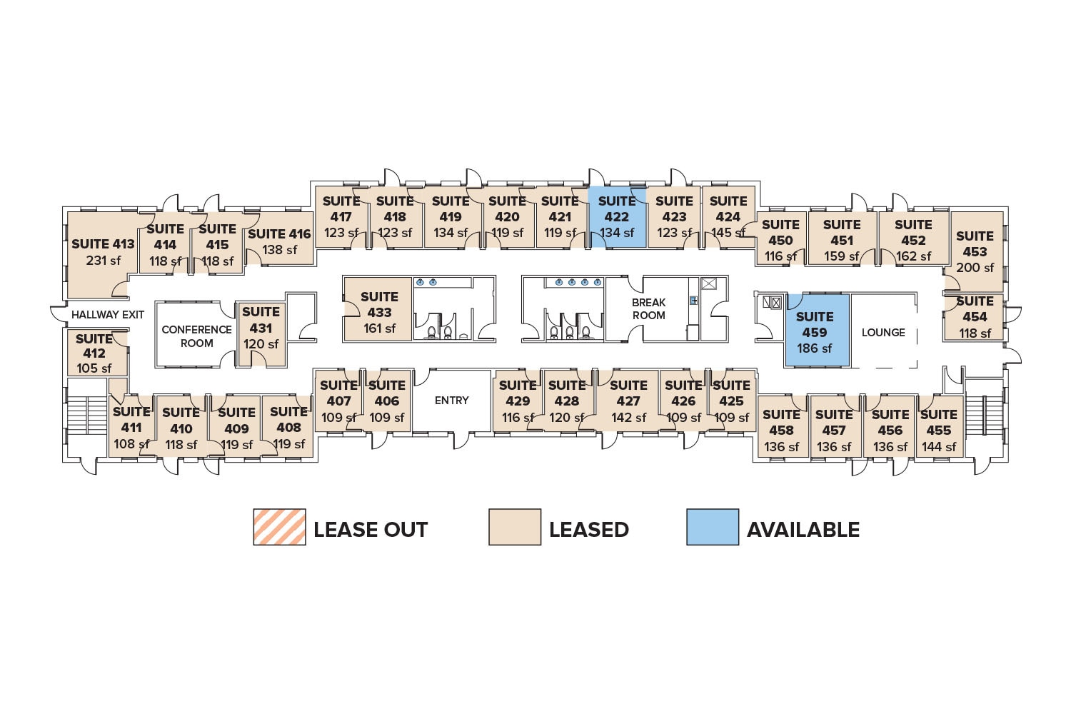 3322 Us Highway 22, Branchburg, NJ à louer Plan d’étage– Image 1 sur 1