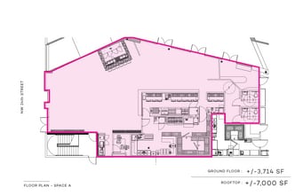 43-75 NW 23rd St, Miami, FL à louer Plan d’étage– Image 2 sur 8