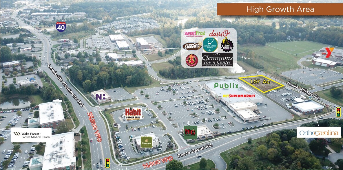 Jessie Lane & Peace Haven Road, Clemmons, NC à vendre Photo de l’immeuble– Image 1 sur 5