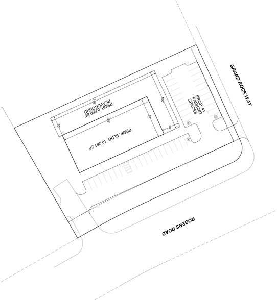 151 Grand Rock Way, Rolesville, NC à vendre - Plan de site – Image 2 sur 2
