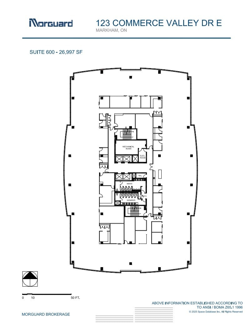 123 Commerce Valley Dr E, Markham, ON à louer Plan d’étage– Image 1 sur 1