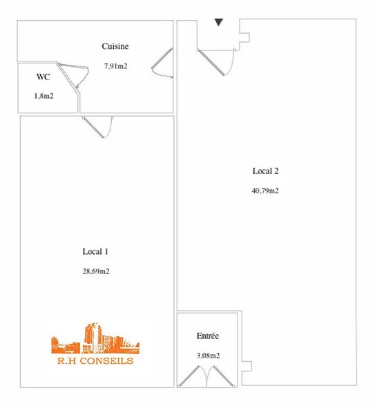 Local commercial dans Sannois à louer - Photo de l’immeuble – Image 2 sur 3