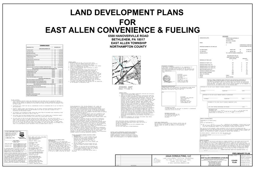 6500 Hanoverville Rd, Bethlehem, PA à vendre - Plan de site – Image 2 sur 2