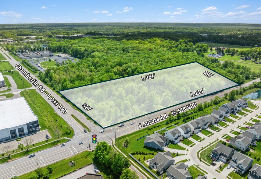 1876 E Aurora Rd, Twinsburg, OH à vendre - Aérien – Image 2 sur 4