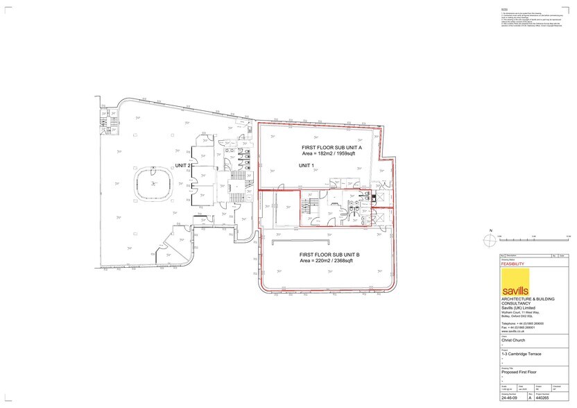 1-3 Cambridge Ter, Oxford à louer - Plan d’étage – Image 3 sur 4