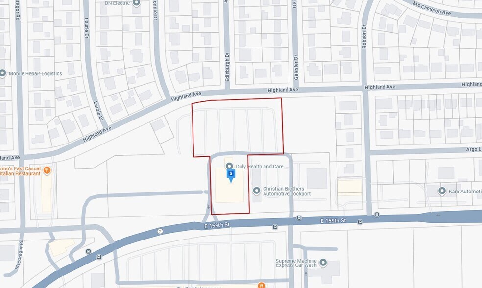 159th St & Thornton Ave, Lockport, IL à vendre - Plan cadastral – Image 3 sur 3