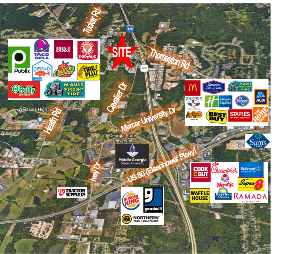 4031-4035 Cavalier Dr, Macon-Bibb, GA à vendre Photo de l’immeuble– Image 1 sur 3