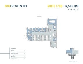 810 Seventh Ave, New York, NY à louer Plan d’étage– Image 1 sur 1