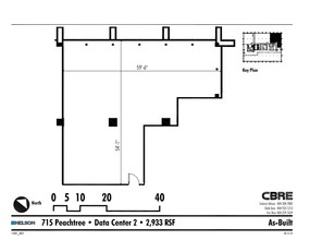 715 Peachtree St NE, Atlanta, GA à louer Plan d’étage– Image 1 sur 1