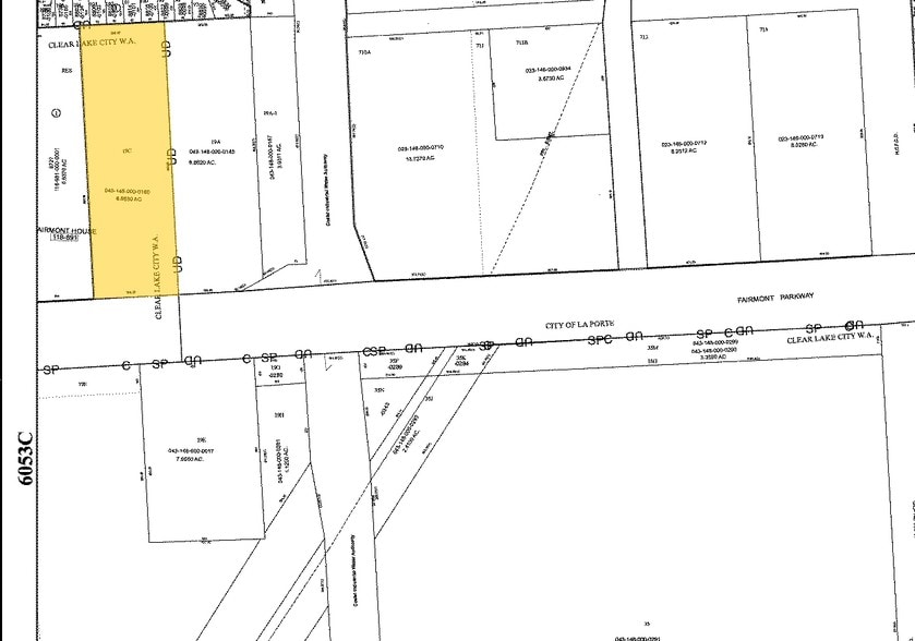 0 Fairmont Pky, La Porte, TX à vendre - Plan cadastral – Image 2 sur 3