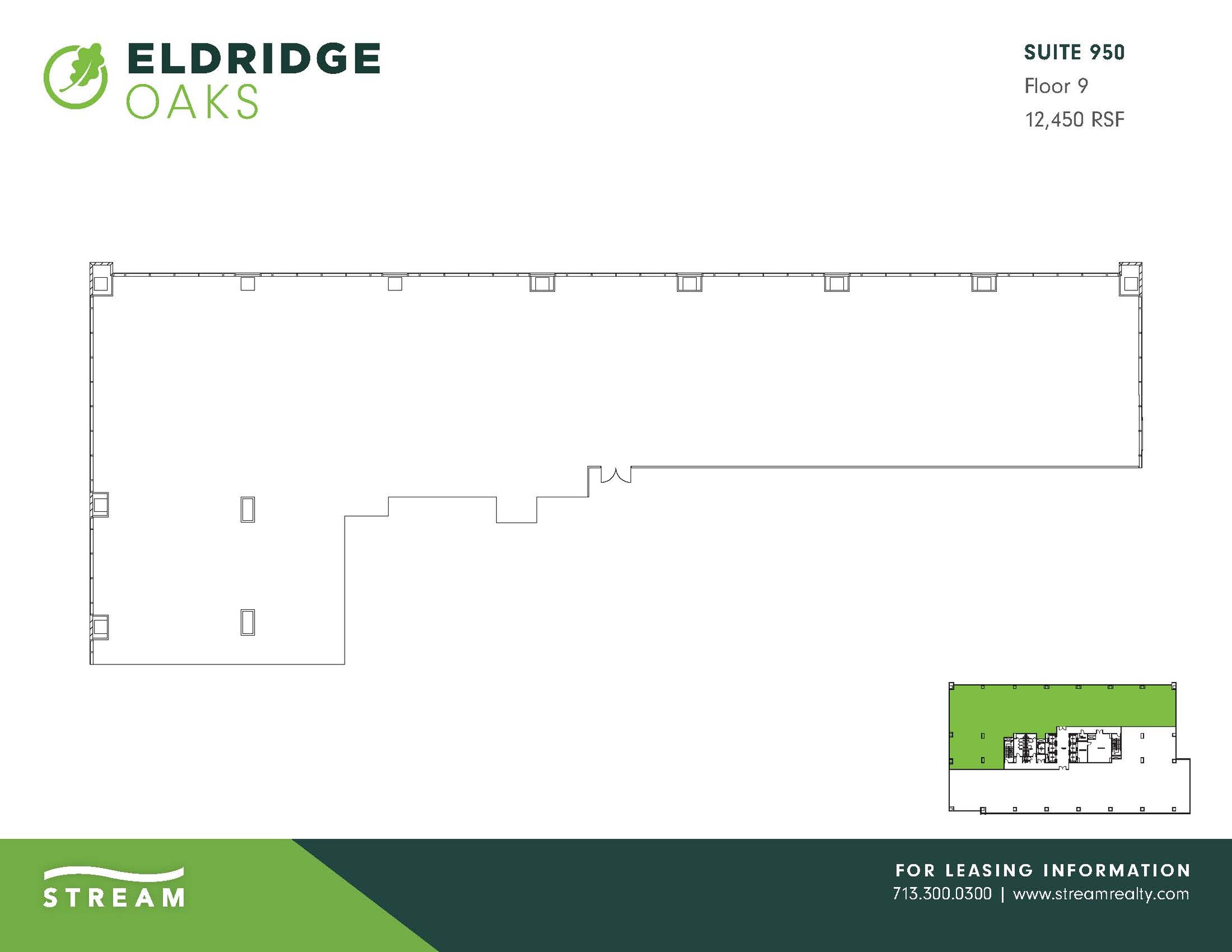 1080 Eldridge Pkwy, Houston, TX à louer Plan d’étage– Image 1 sur 1