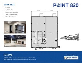 5721 E Rosedale St, Fort Worth, TX à louer Plan d’étage– Image 1 sur 1