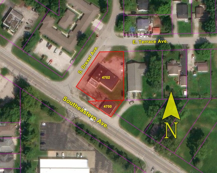 4700-4702 Southeastern ave, Indianapolis, IN à vendre - Aérien – Image 3 sur 15