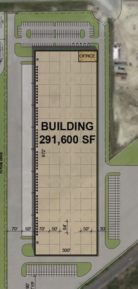 Cargo Rd, Minooka, IL à louer - Plan de site – Image 2 sur 3