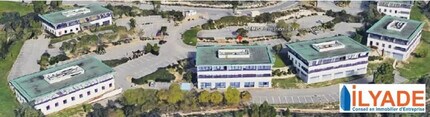 730 Rue René Descartes, Aix-en-Provence, BDR - Vue aérienne  vue de carte