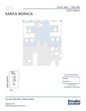 429 Santa Monica Blvd, Santa Monica, CA à louer Plan d’étage– Image 1 sur 1
