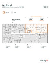 3299 Woodburn Rd, Annandale, VA à louer Plan d’étage– Image 1 sur 1
