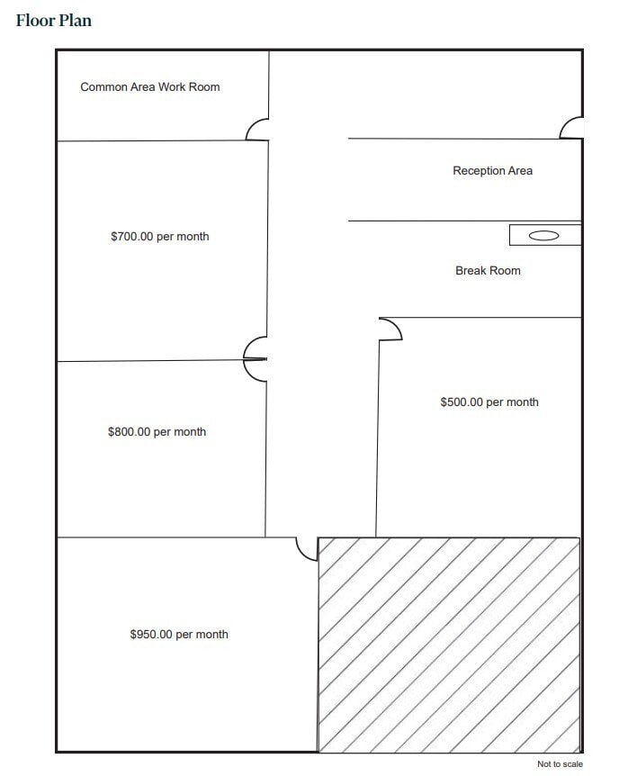 13620 Lincoln Way, Auburn, CA à louer Plan d’étage– Image 1 sur 1