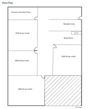 13620 Lincoln Way, Auburn, CA à louer Plan d’étage– Image 1 sur 1