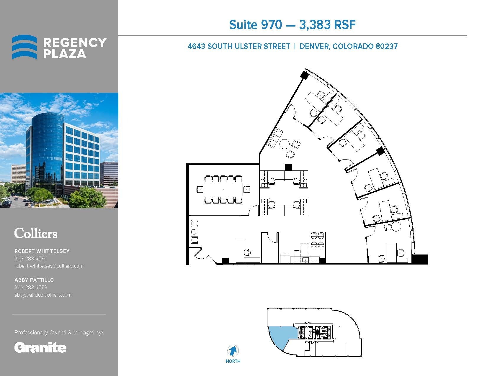 4643 S Ulster St, Denver, CO à louer Plan d’étage– Image 1 sur 1