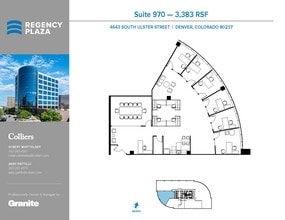 4643 S Ulster St, Denver, CO à louer Plan d’étage– Image 1 sur 1