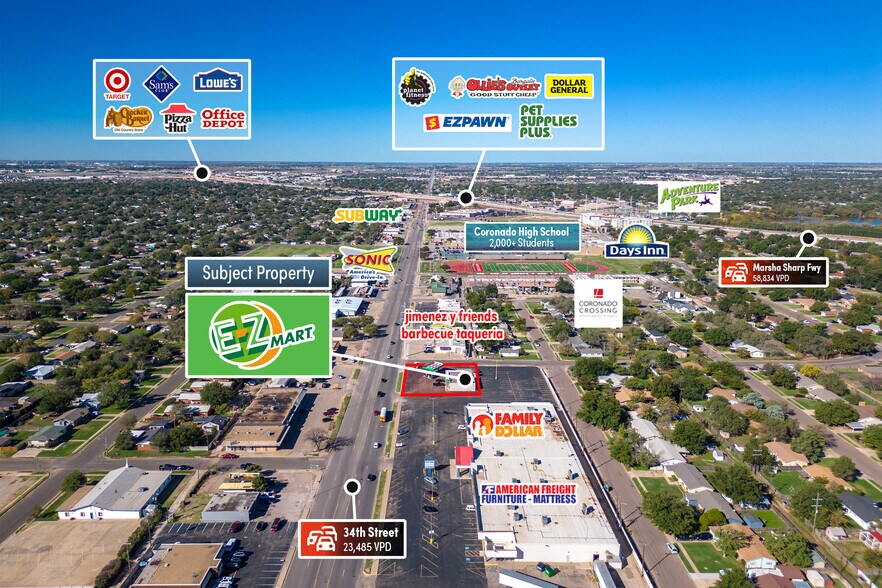 4426 34th St, Lubbock, TX à vendre - Photo de l’immeuble – Image 3 sur 4