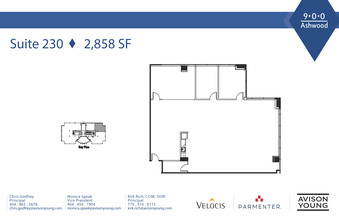 900 Ashwood Pky, Atlanta, GA à louer Plan d’étage– Image 1 sur 1