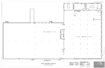 6301 Eastern Ave, Baltimore, MD à louer Plan d’étage– Image 2 sur 3