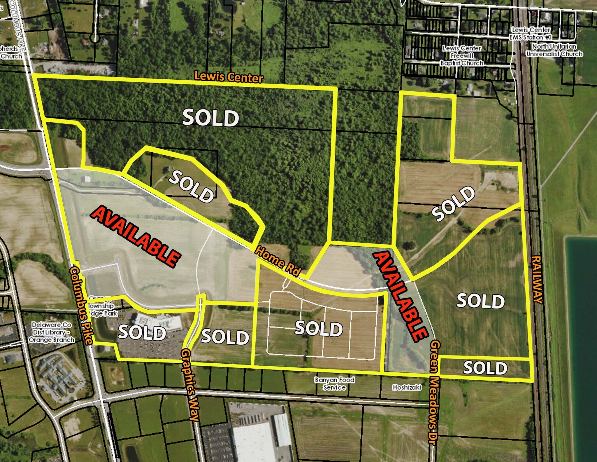 6871 Columbus Pike, Lewis Center, OH à vendre Photo principale– Image 1 sur 7
