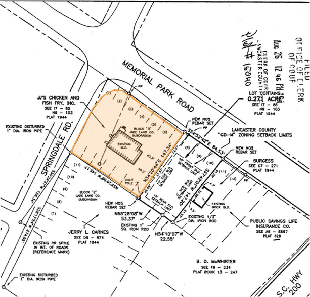 1668 Memorial Park Rd, Lancaster, SC à vendre - Aérien – Image 3 sur 4
