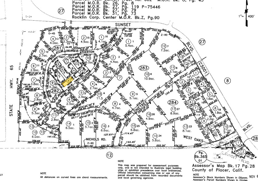 590 Menlo Dr, Rocklin, CA à louer - Plan cadastral – Image 2 sur 7