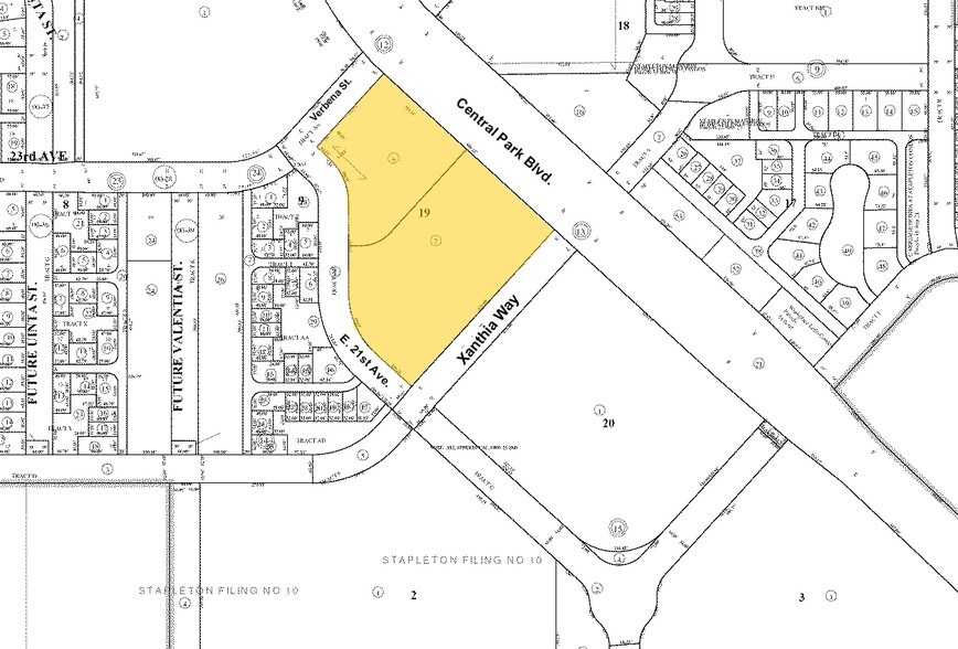 2373 Central Park Blvd, Denver, CO à louer - Plan cadastral – Image 2 sur 5