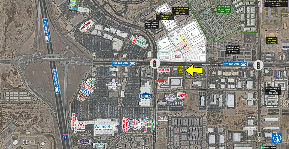 2207 W Happy Valley Rd, Phoenix, AZ à louer - Photo de l’immeuble – Image 3 sur 7