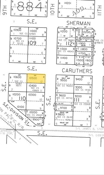 2407 SE 10th Ave, Portland, OR à vendre - Plan cadastral – Image 3 sur 5