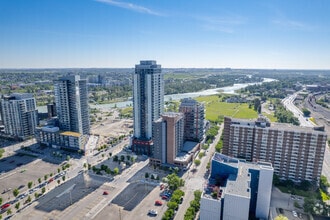 602 8 Av SE, Calgary, AB - VUE AÉRIENNE  vue de carte