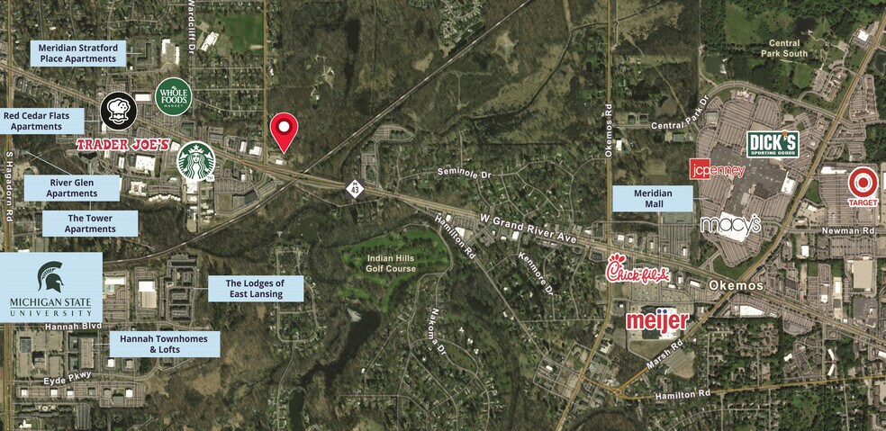 5010 Park Lake Rd, East Lansing, MI à vendre - Photo de l’immeuble – Image 2 sur 3