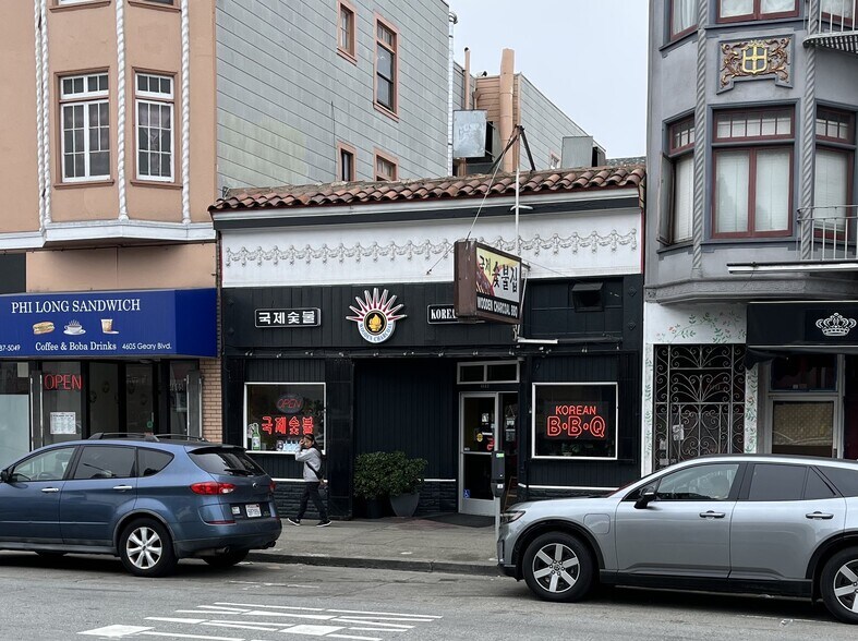 4609-4611 Geary Blvd, San Francisco, CA à vendre - Photo de l’immeuble – Image 1 sur 2