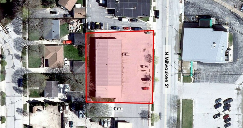 216 N Milwaukee St, Waterford, WI à louer - Aérien – Image 2 sur 6