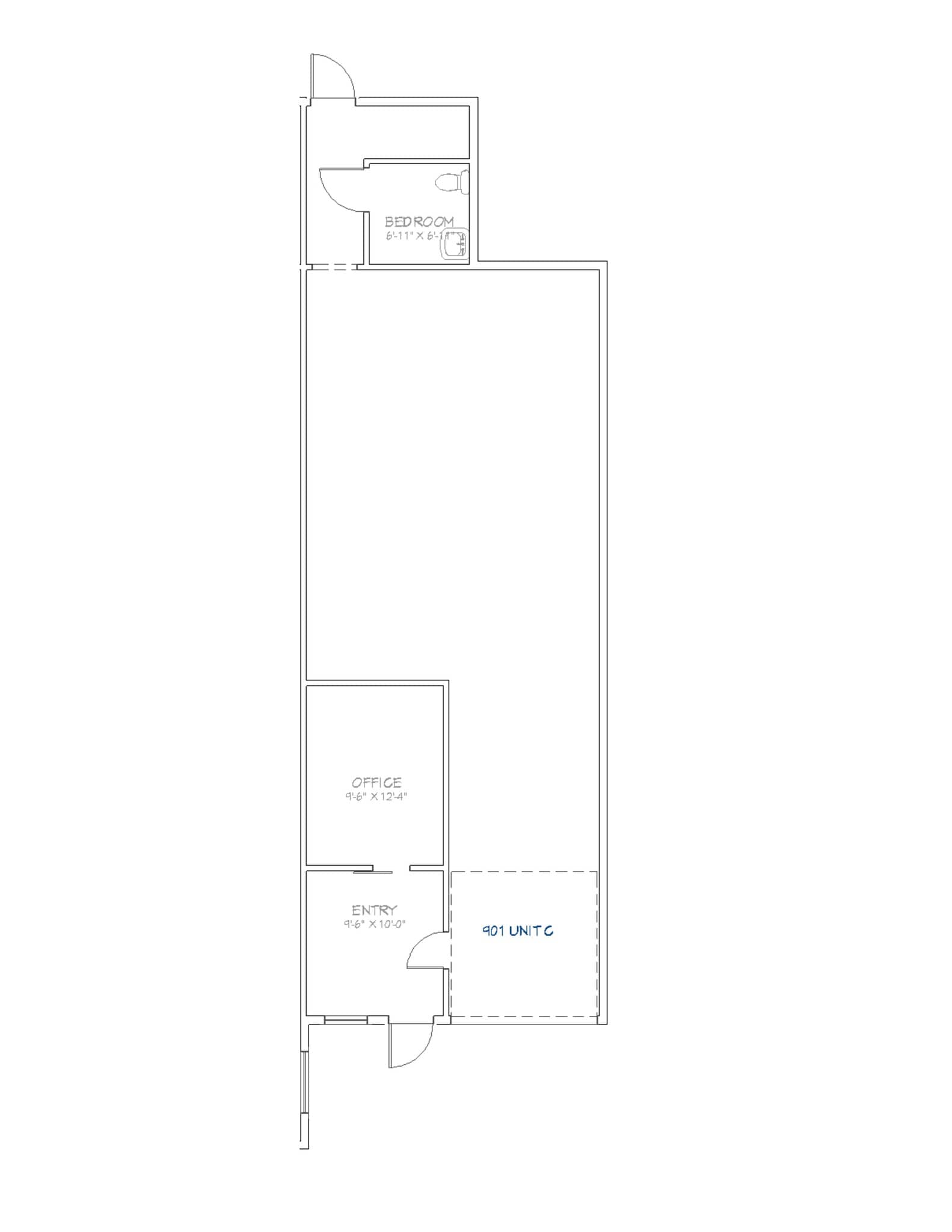 901 Riverside Dr, Columbia, TN à louer Plan de site– Image 1 sur 2