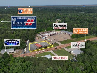 Plus de détails pour 1201 N 10th St, Arkadelphia, AR - Local commercial à vendre
