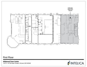16721-16765 Main St, Wildwood, MO à louer Plan d’étage– Image 2 sur 2