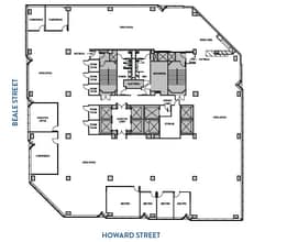 301 Howard St, San Francisco, CA à louer Plan d’étage– Image 1 sur 1