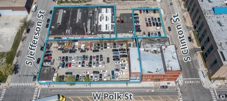 548 W Polk St, Chicago, IL à vendre - Aérien – Image 1 sur 1