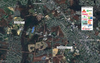 1240 Glassboro Rd, Williamstown, NJ - Vue aérienne  vue de carte