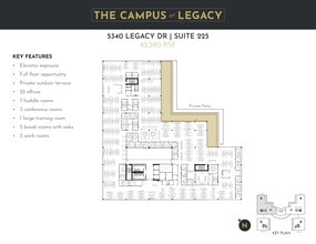 5340 Legacy Dr, Plano, TX à louer Plan d’étage– Image 1 sur 20