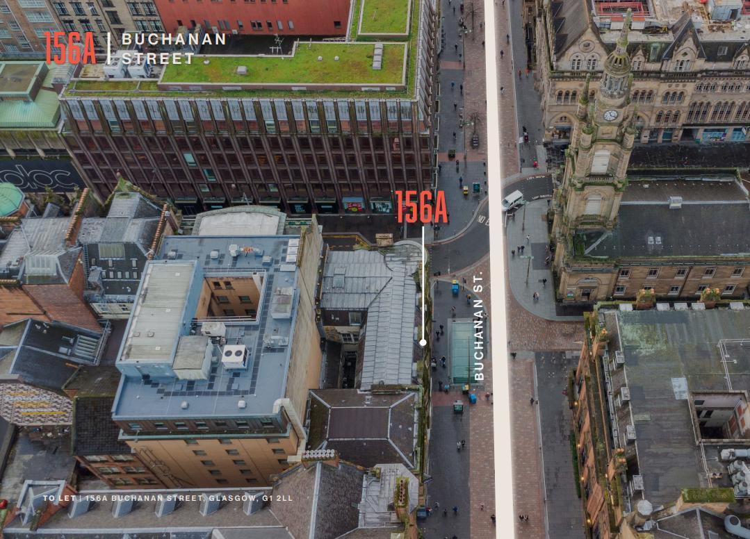 156A Buchanan St, Glasgow à louer Aérien– Image 1 sur 5